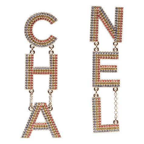 chanel runway cha nel earrings